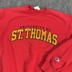 University of St. Thomas Sweatshirt Mens Medium NCAA Pullover Crewneck College